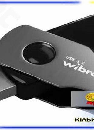 Dm флеш накопитель usb спецификация 2.2 128гб wibrand черный поворотный для хранения данных и резервно spe|lz