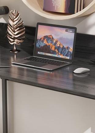 Комп'ютерний стіл скай 75x140x60 сірий дсп сосна кембра 16мм frd-101555