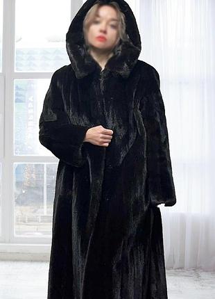 Норкова шуба, норочка, натуральне хутро