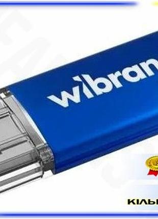 Dm флеш накопитель usb спецификация 2.2 64гб wibrand cougar синий ударопрочный моноблок для хранения д spe|lz