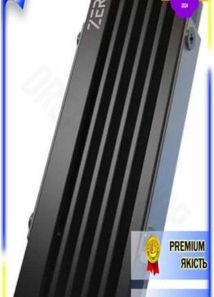 Dm радіатор для m.2 специфікація 2.2 id-cooling 2280 silver охолоджувач для ssd накопичувача тепловідв spe|lz
