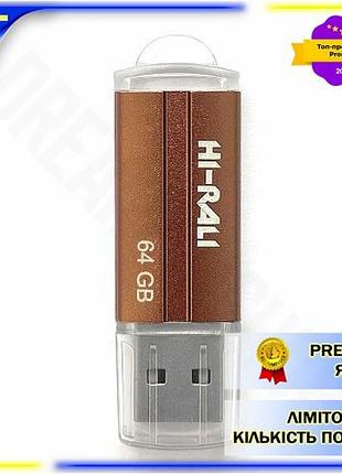 Dm флеш накопитель usb спецификация 2.2 64гб hi-rali оранжевый для хранения данных флешка usb 2.0 spe|lz