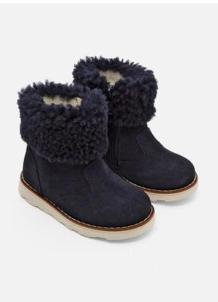 Сапожки теплые на мальчика