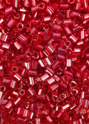 Бисер 8-10гр рубка красный арт.8 тм китай