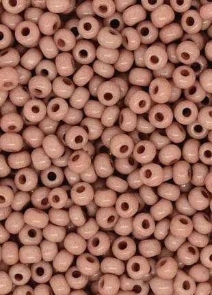 Бісер 8-10гр дрібний бежевий арт.19 тм китай