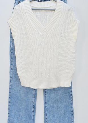 Shein дуже красива оверсайж жилетка