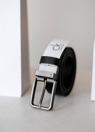 Мужской ремень calvin klein черный