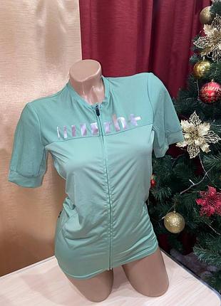 Велосипедная футболка женская designed & engineered италия p.m