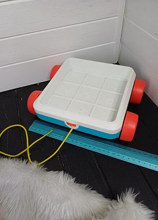 Игрушка каталка fisher-price тачка