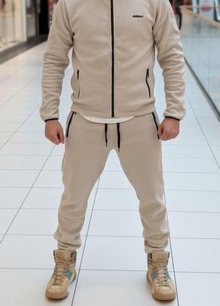 Мужской спортивный костюм флис