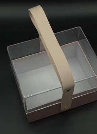 Коробка подарункова з акрилом. 18х13х13см / коробка подарункова з акрилом. 18х13х13см
