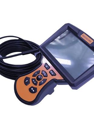 Оглядова камера hd з автофокусом +5" дисплей + 9 мм камера зі світлодіодом ip68 + запис на micro sd