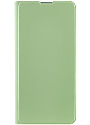 Шкіряний чохол-книжка getman elegant (pu) для motorola moto g14 м'ятний
