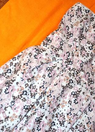 Сукня бюстьє коротка з ніжним квітковим принтом2 фото
