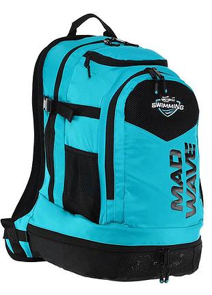 Рюкзак спортивний lane m1126040 бірюзовий (39444006), mad wave