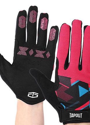 Перчатки спортивные tapout sb168523 m черно-розовый (07446072), maraton