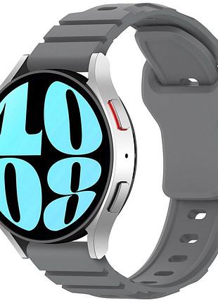 Силіконовий ремінець defense для smart watch 22mm grey