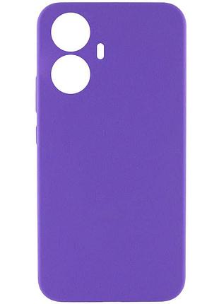 Чохол silicone cover lakshmi full camera (aaa) для realme 10 pro+ фіолетовий / amethyst