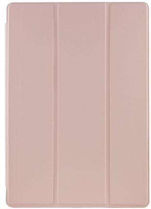 Чехол-книжка book cover (stylus slot) для samsung galaxy tab s7 fe 12.4" / s7+ / s8+ розовый / pink sand