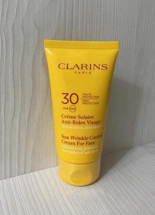 Сонцезахисний крем для обличчя clarins