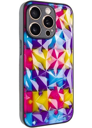 Tpu+pc чехол prisma fluffie для apple iphone 15 pro max (6.7") puzzle