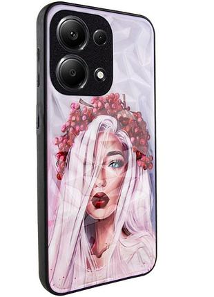 Tpu+pc чохол prisma ladies для xiaomi poco x6 / note 13 pro 5g ukrainian girl