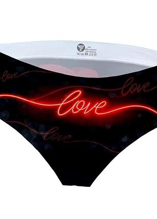 Слипы red hearts xp1k4-p2 xs черно-красный (06399722), totalfit