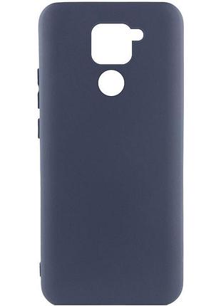 Чехол silicone cover ummi lakshmi (aa) для xiaomi redmi note 9 / redmi 10x синий / midnight blue