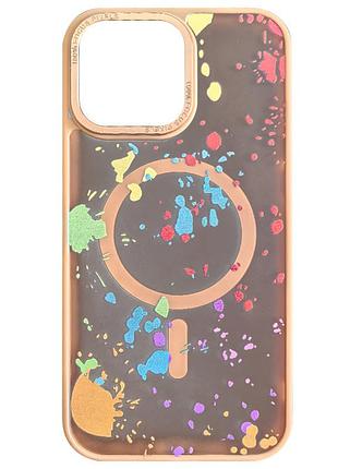 Чехол tpu+pc flush with magsafe для samsung galaxy s24 fe desert gold