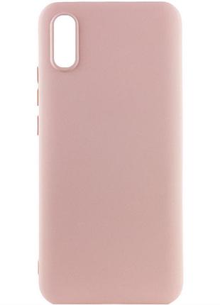 Чохол silicone cover lakshmi (aa) для xiaomi redmi 9a рожевий / pink sand