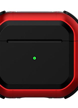 Футляр противоударный black ed. для наушников airpods 3 red