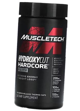 Мощный комплекс для похудения, hydroxycut hardcore elite new, muscle tech 110капс (02098011)