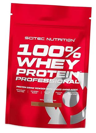 Сироватковий протеїн із травними ферментами, 100% whey protein prof, scitec nutrition 500г ківі-банан (29087010)