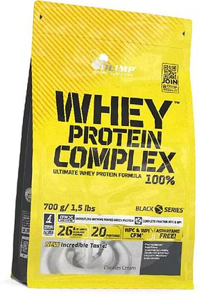 Сироватковий протеїн для росту м'язів, whey protein complex, olimp nutrition 700г яблучний пиріг (29283006)