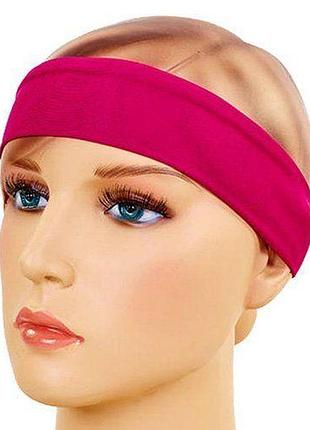 Пов'язка на голову co-6259 один размер ожиновий (06363003), zelart