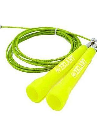 Скакалка кроссфит fi-5101 желтый (56363067), zelart