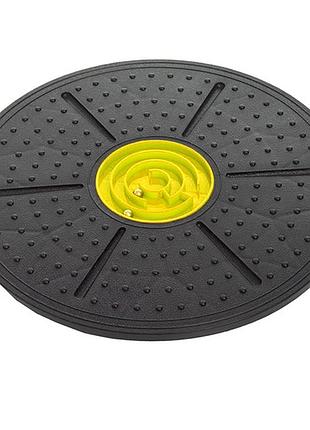 Диск балансировочный с лабиринтом fi-0495 черно-желтый (56429290), no branding