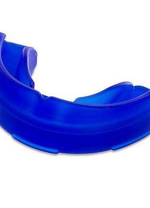 Капа боксерская в футляре bo-3509 синий (37363042), zelart