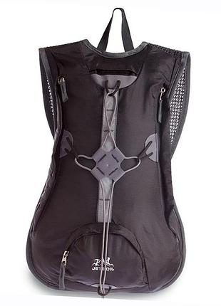 Рюкзак спортивный 2046 15л черный (39508137), fdso