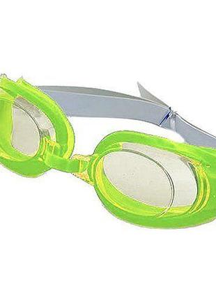 Очки для плавания seals 118 бело-салатовый (60429430), no branding