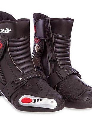 Мотоботи короткі speed a008 42 чорний (60429493), no branding