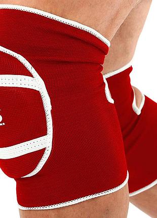 Наколенник для волейбола bos vl-8456 xl красный (57508161), fdso