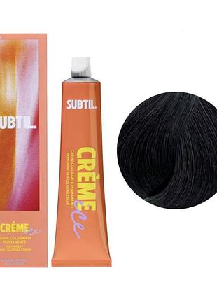Стійка фарба subtil для волосся creme permanent hair color 9/04 дуже світлий блондин натурально-мідний 60 мл