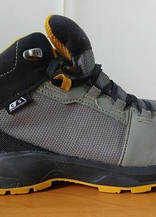 Зимние трекинговые детские ботинки фирмы salomon оригинал