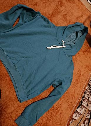 Укороченное женское худи