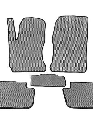 Коврики eva серые для toyota corolla 2002-2007 модельные резиновые коврики в салон защита от грязи dm-11
