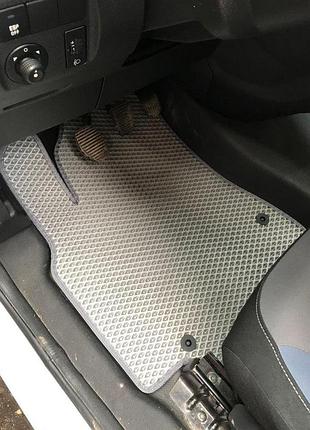 Килимки eva сірі передні та задні 5 шт для citroen berlingo 2008-2018 автохімія захист від забруднень dm-11