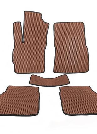 Коврики eva коричневі для ford mondeo 2000-2007 гумовий захист для салону 5 шт dm-11