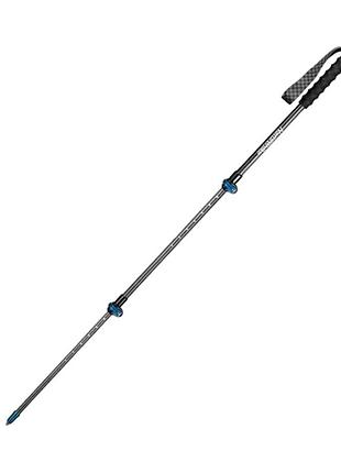 Трекинговая палка naturehike st10 карбоновая складная для туризма и пеших прогулок голубая 130 см dm-11