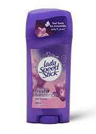 Дезодорант-антиперспирант твердый lady speed stick fresh & essence wild freesia 48h, 65 г